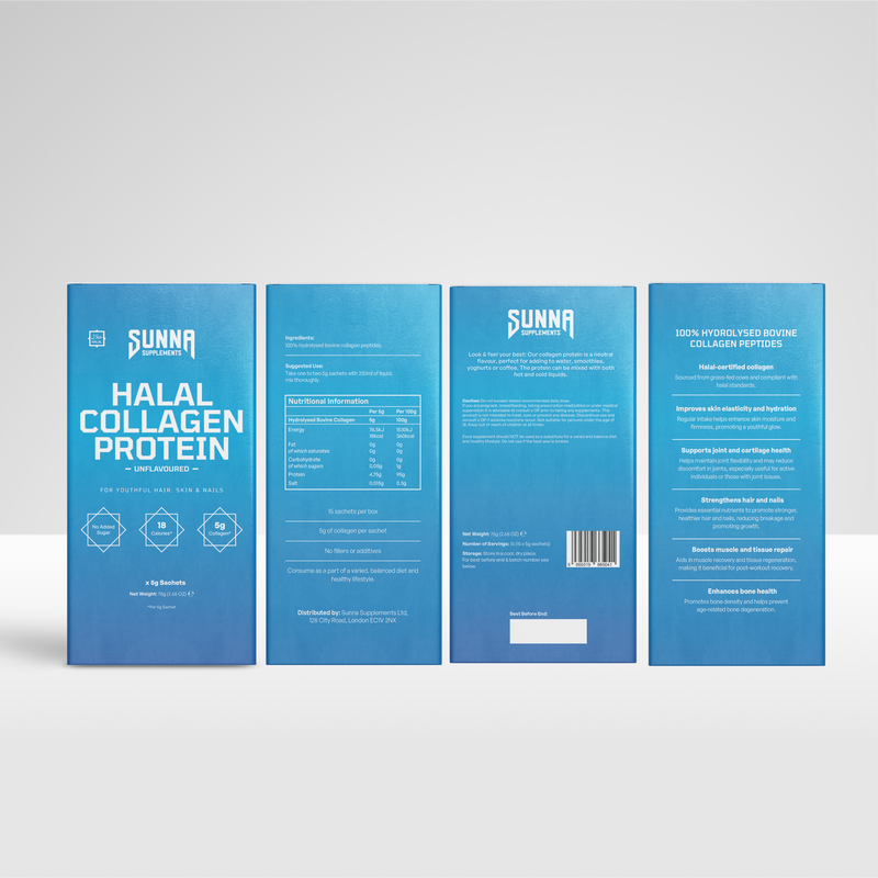 Halal Collagen Protein Sachets