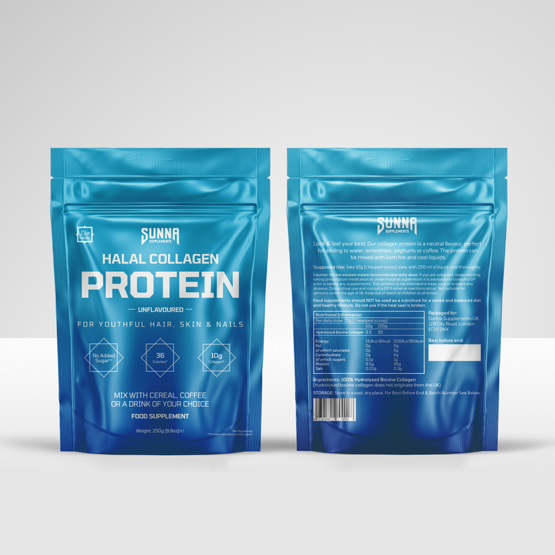 Halal Collagen Protein + Free Shaker