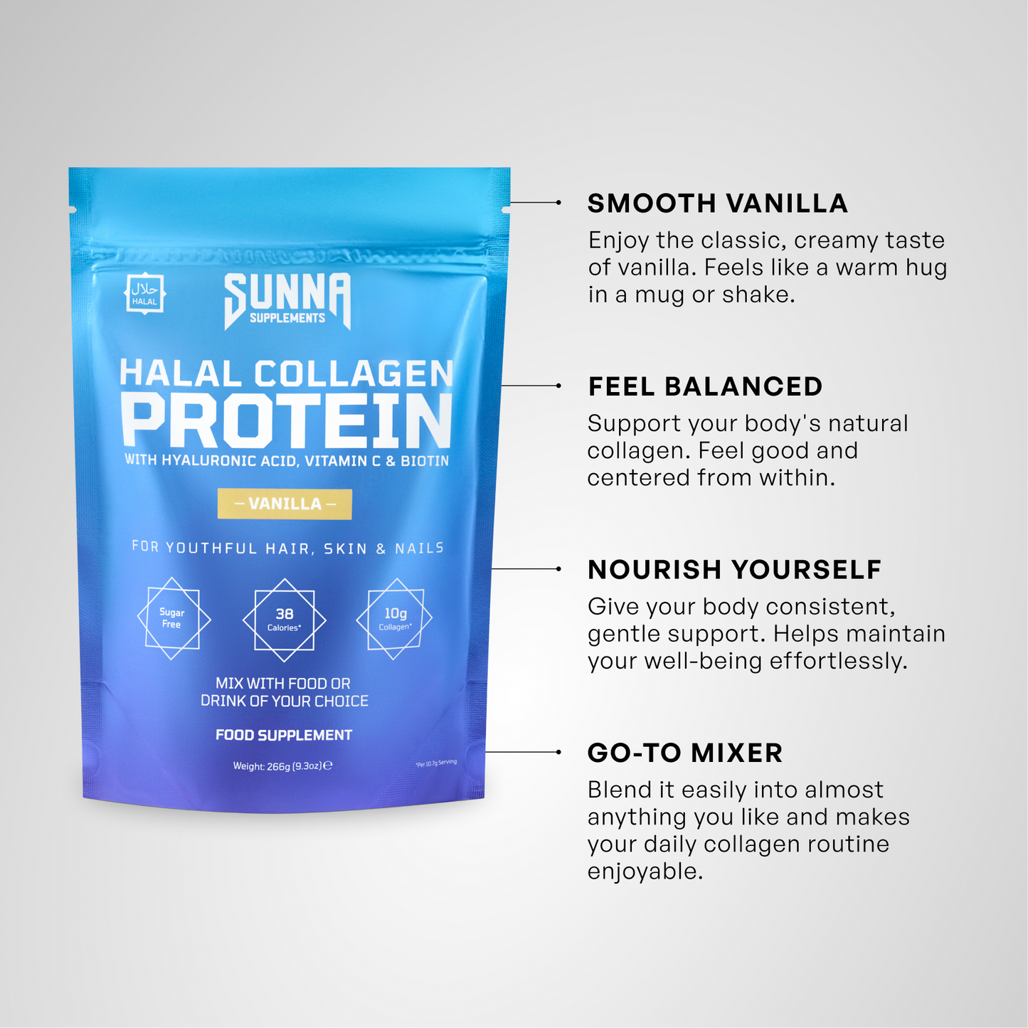 Halal Collagen Protein - Vanilla