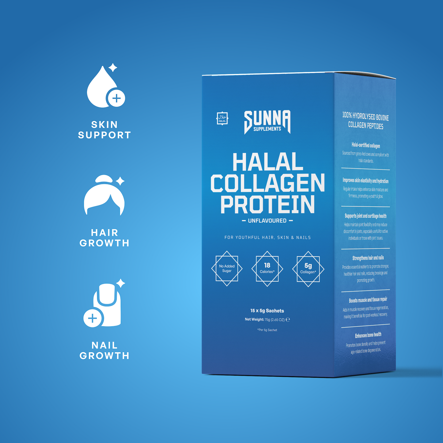 Halal Collagen Protein Sachets