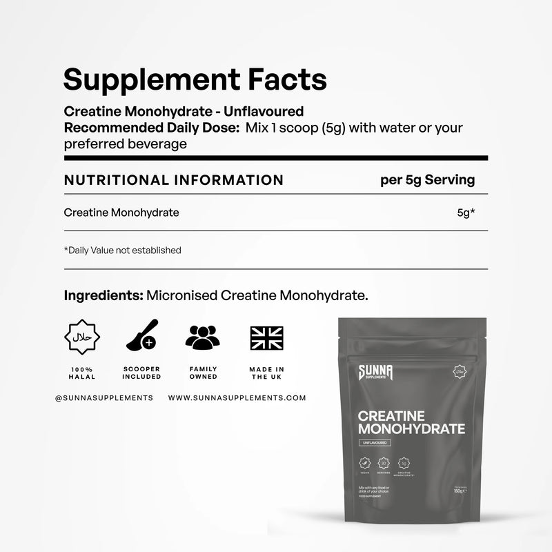Creatine Monohydrate - Unflavoured
