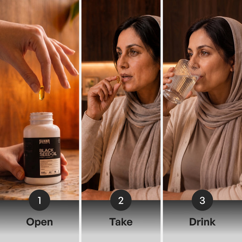 Black Seed Oil Softgels