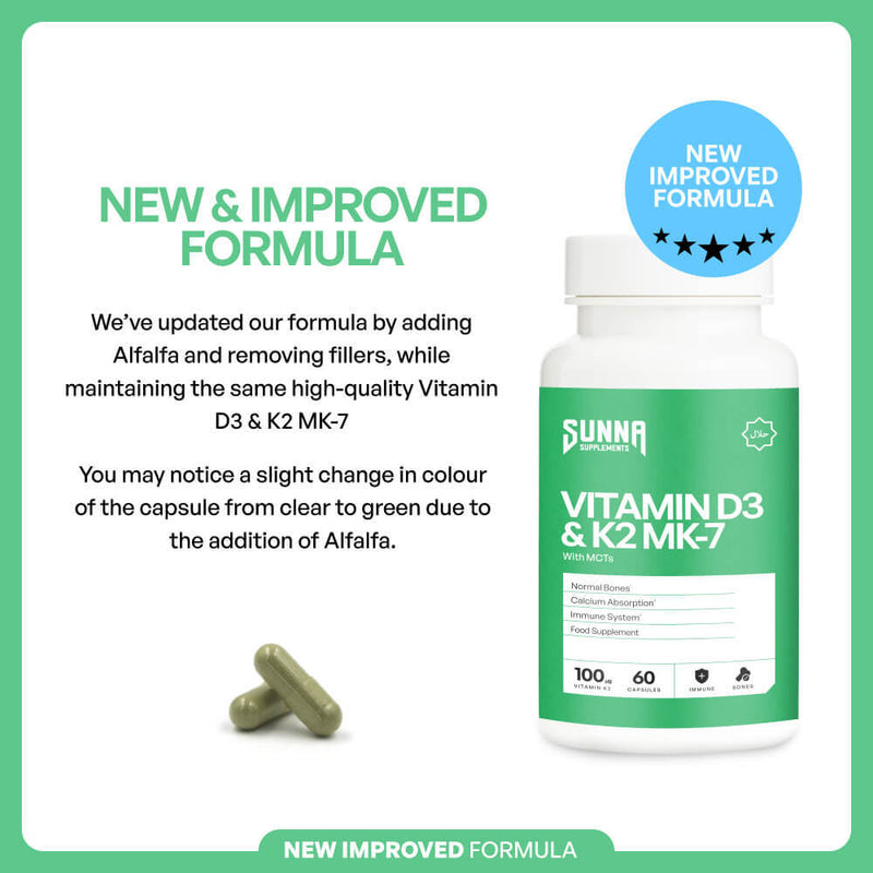 Vitamin D3 & K2 MK-7 with MCT Oil