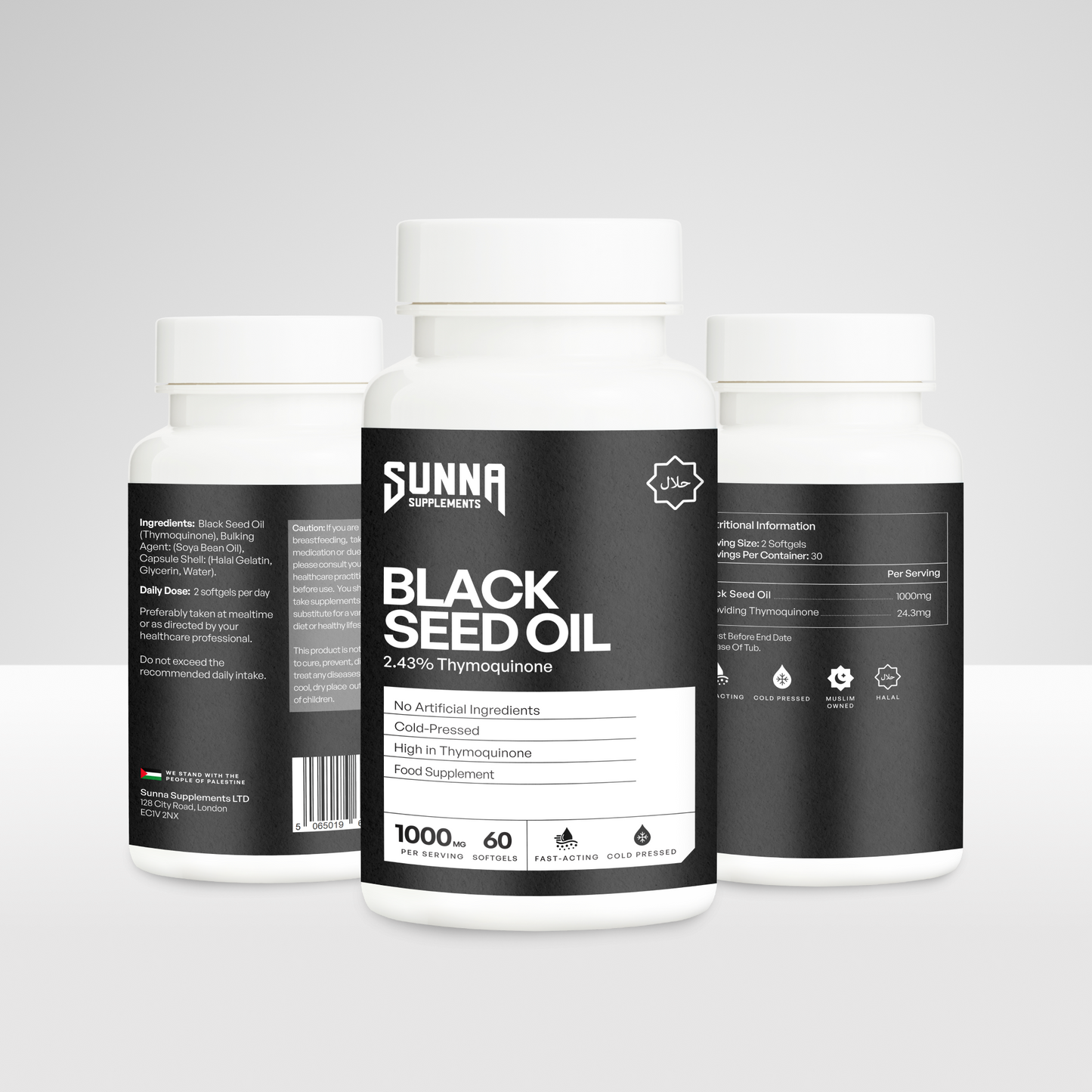 Black Seed Oil Softgels