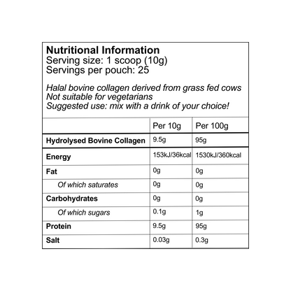 Halal Collagen Protein