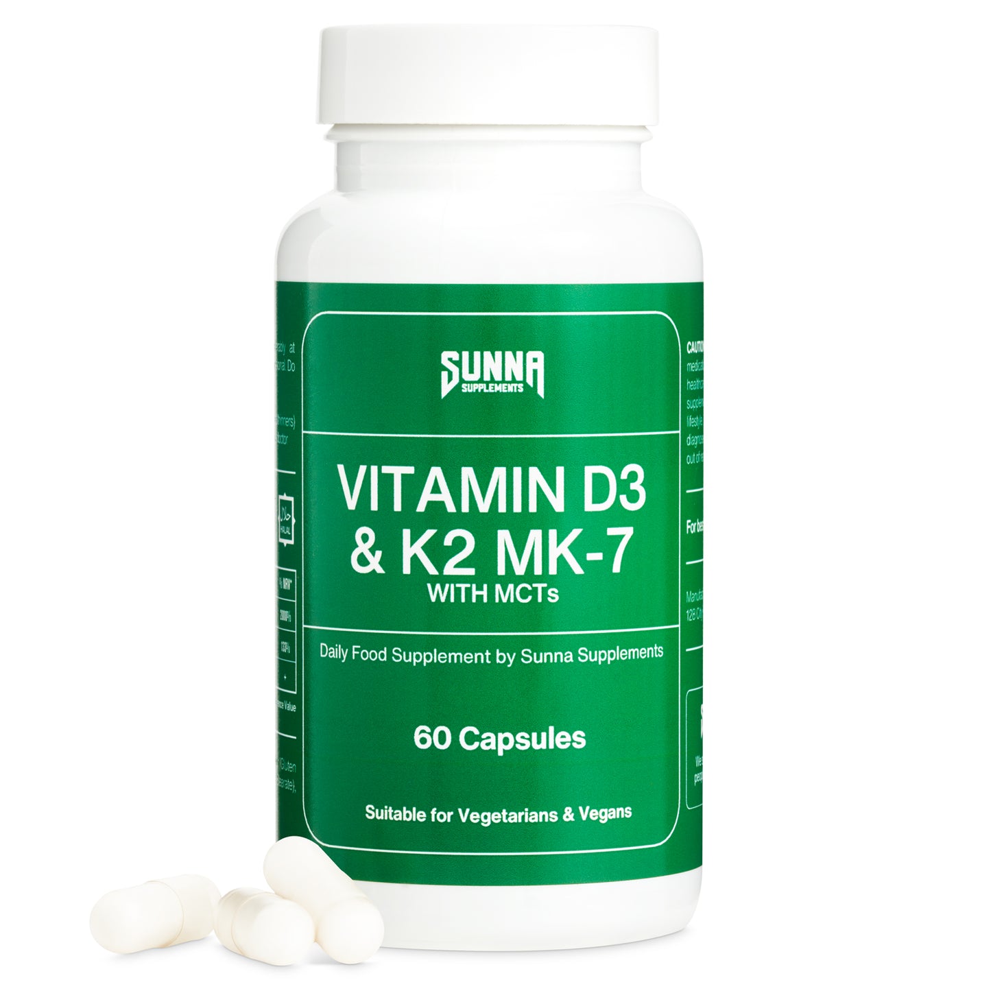 Vitamin D3 & K2 MK-7 with MCT Oil