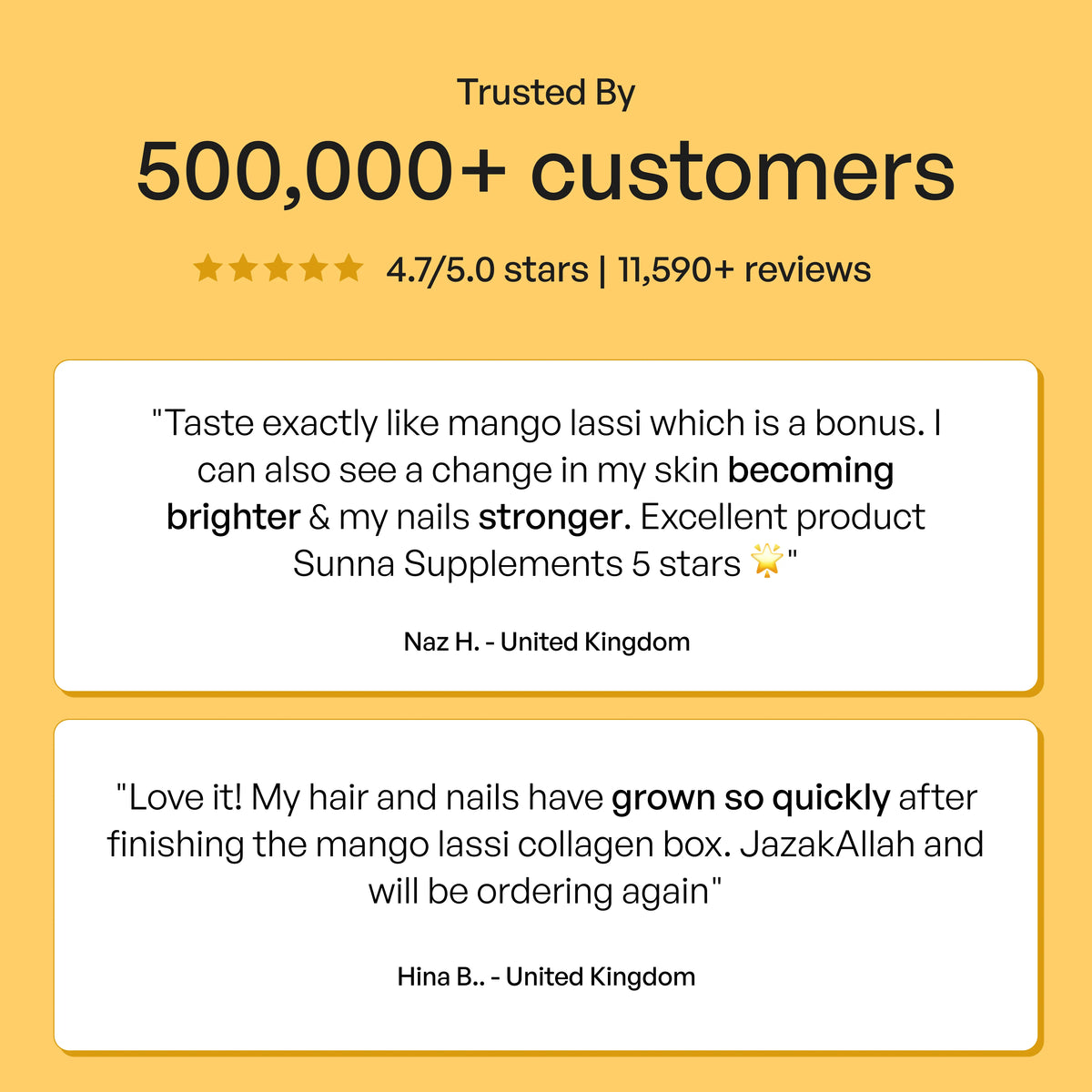 Mango Lassi Collagen Drink with Vitamin C