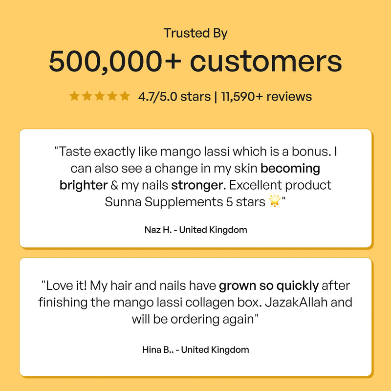 Mango Lassi Collagen Drink with Vitamin C