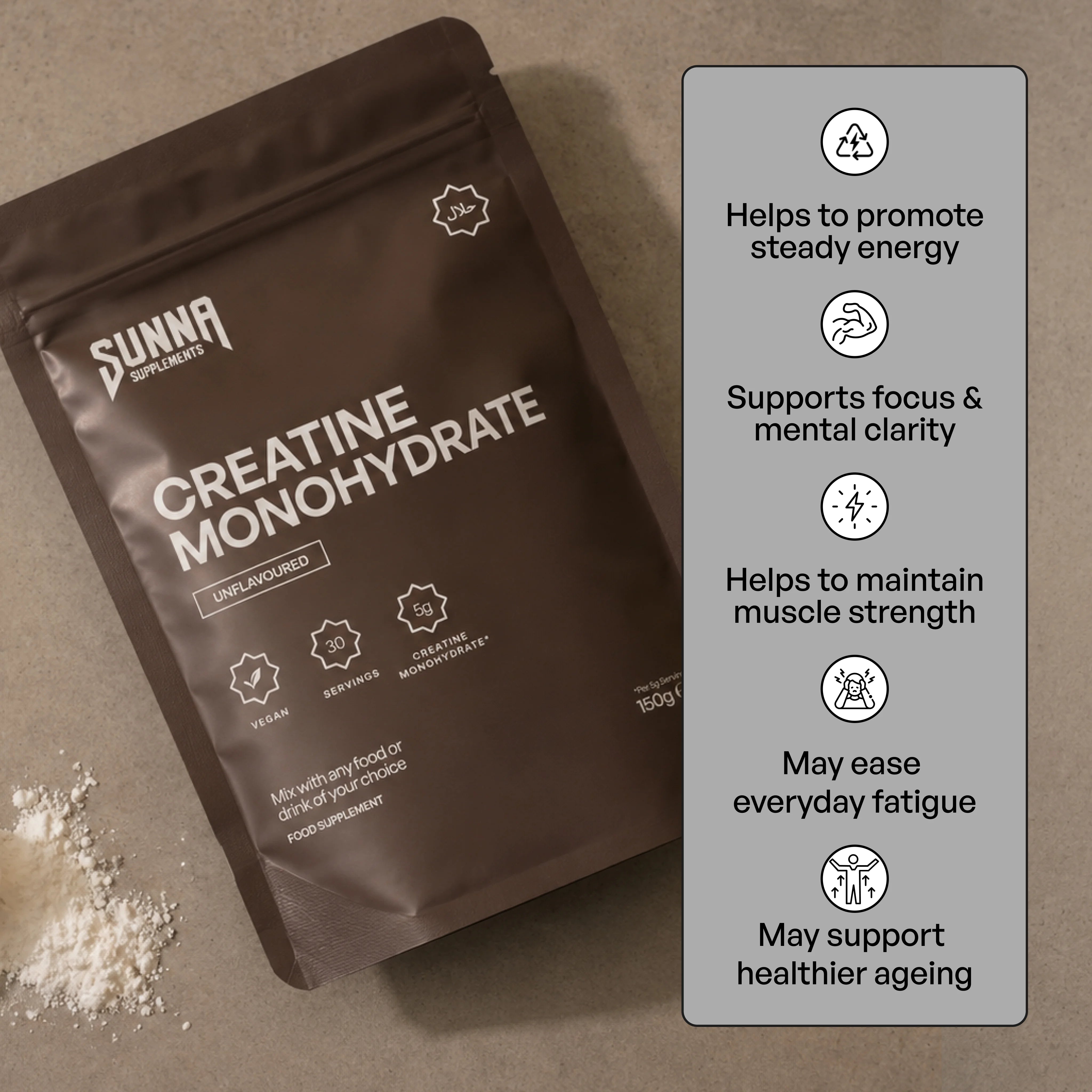 Creatine Monohydrate - Unflavoured