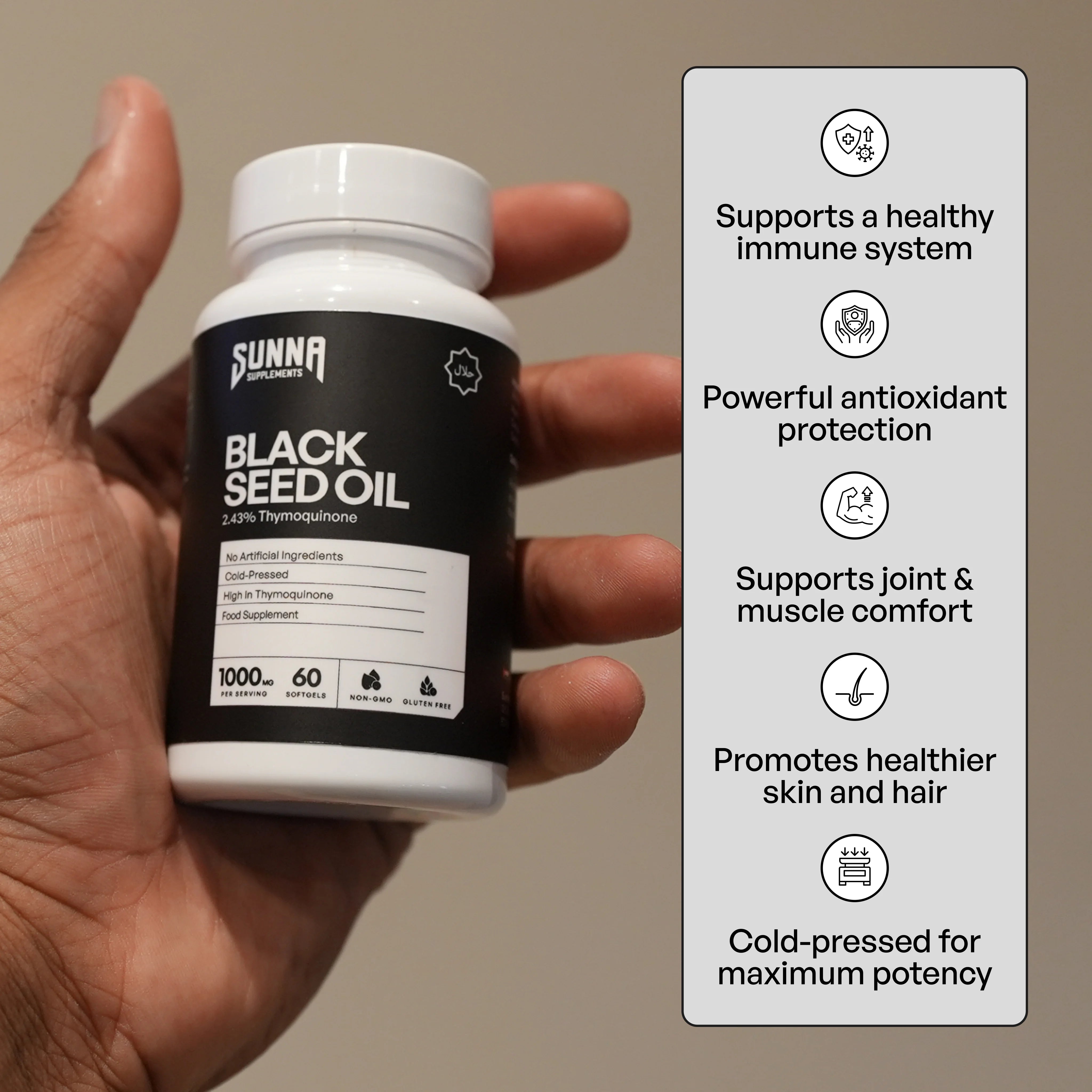Black Seed Oil Softgels