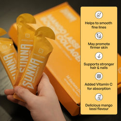 Mango Lassi Collagen Drink with Vitamin C