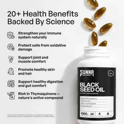 Black Seed Oil Softgels