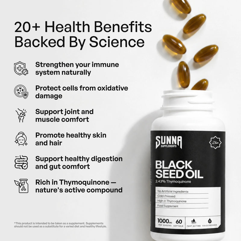 Black Seed Oil Softgels