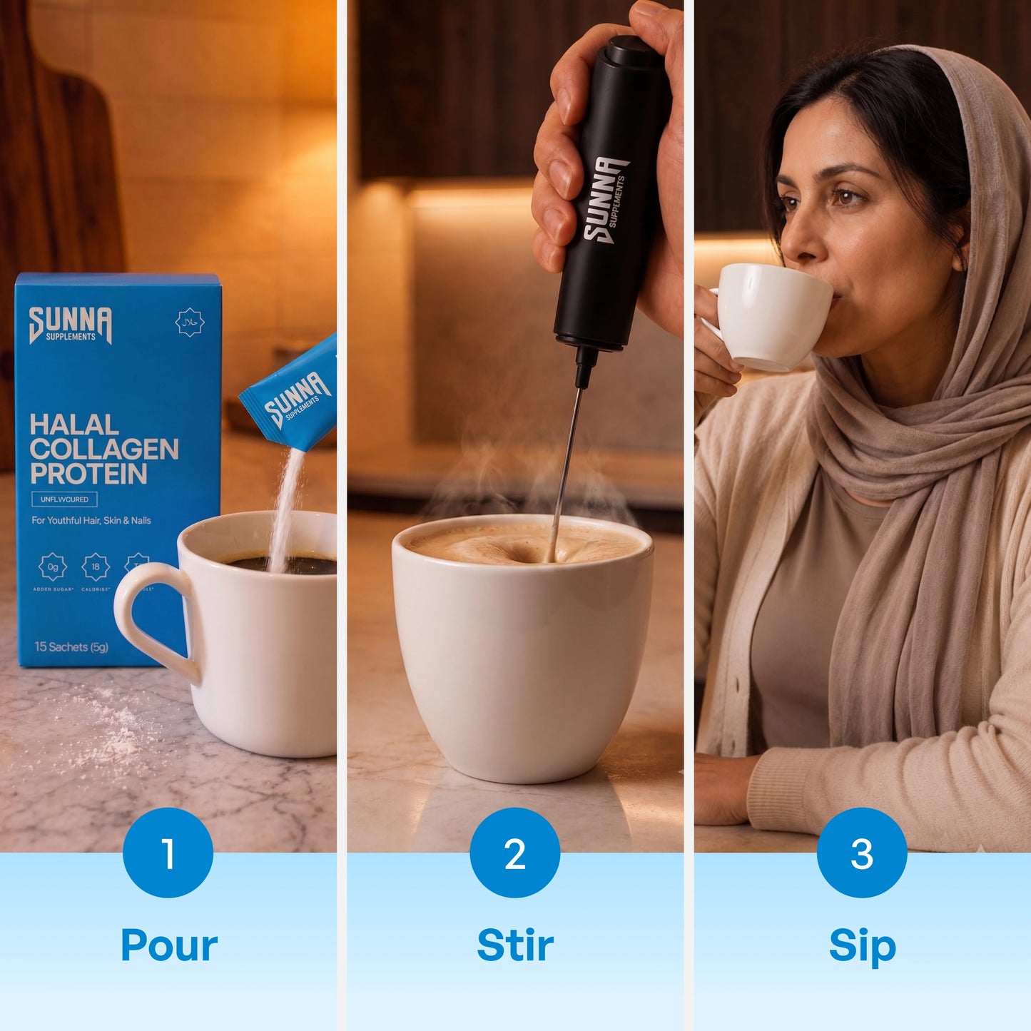 Halal Collagen Protein Sachets