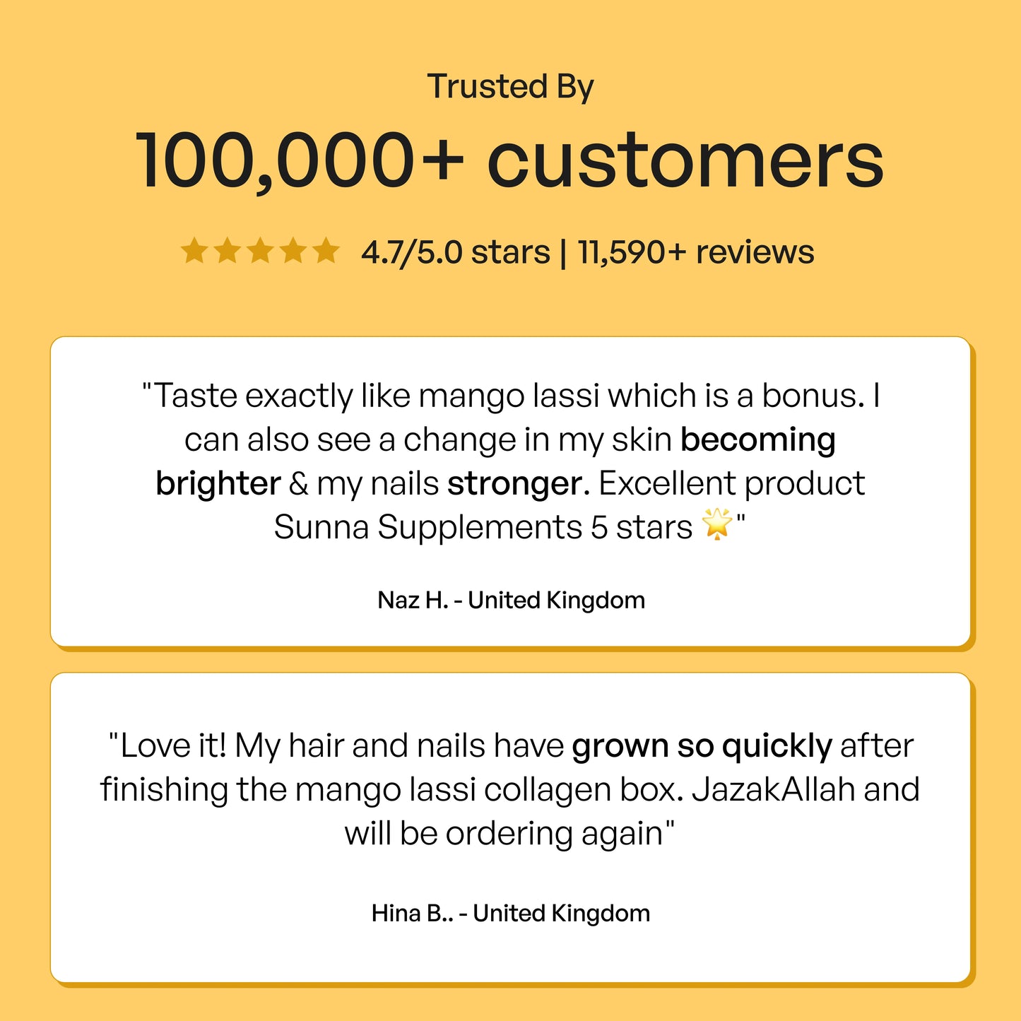 Mango Lassi Collagen Drink with Vitamin C
