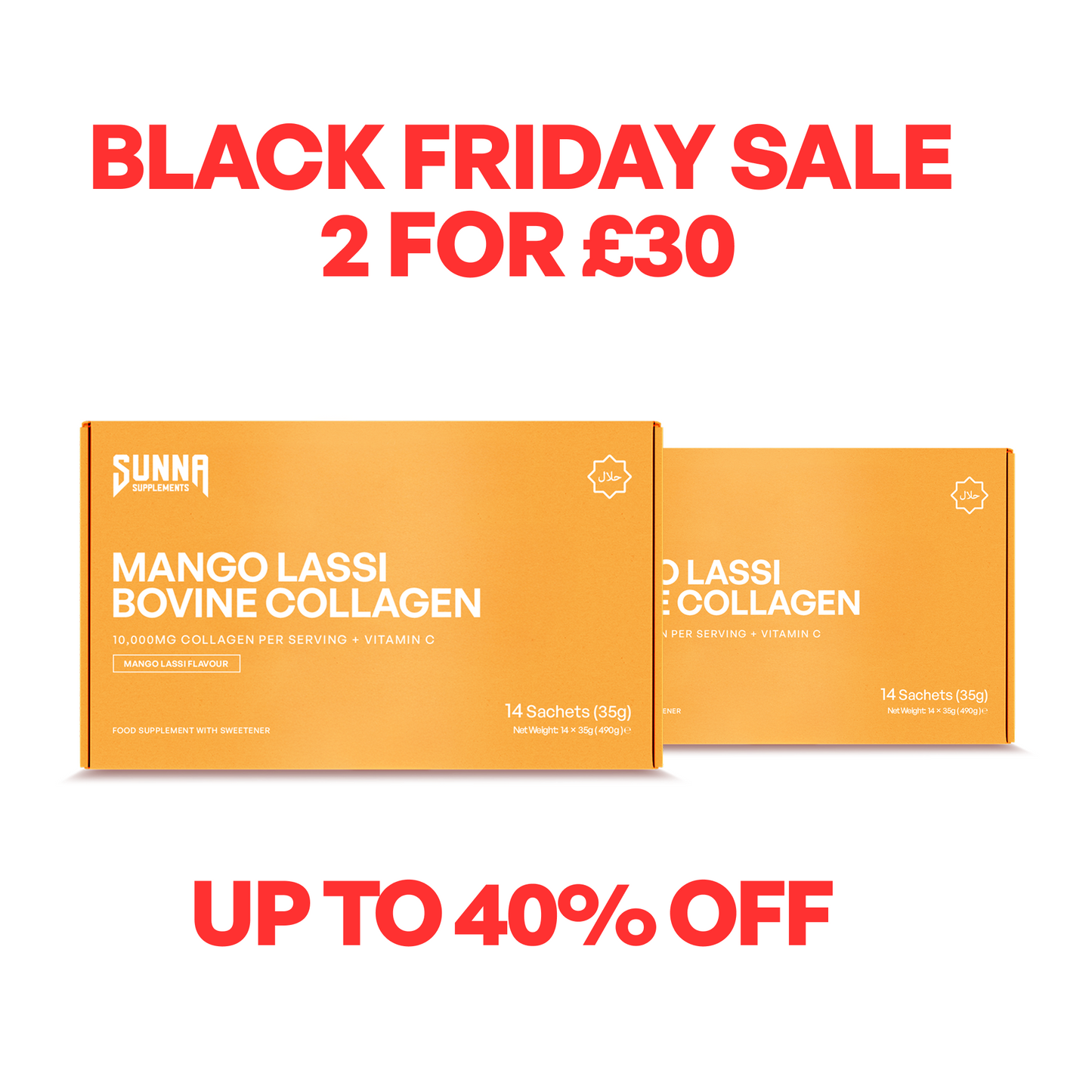 Mango Lassi Collagen Drink with Vitamin C