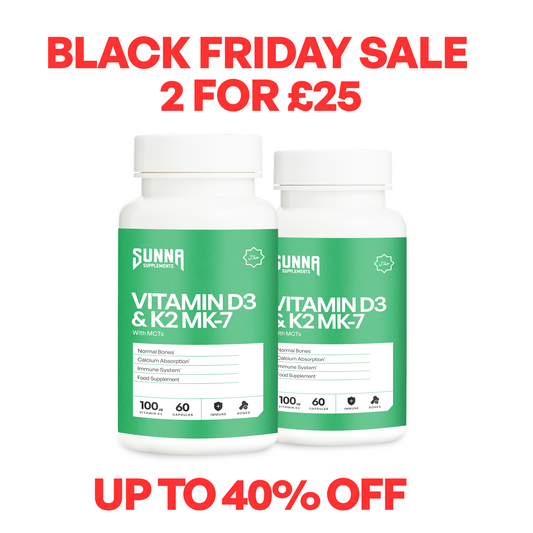 Vitamin D3 & K2 MK-7 with MCT Oil