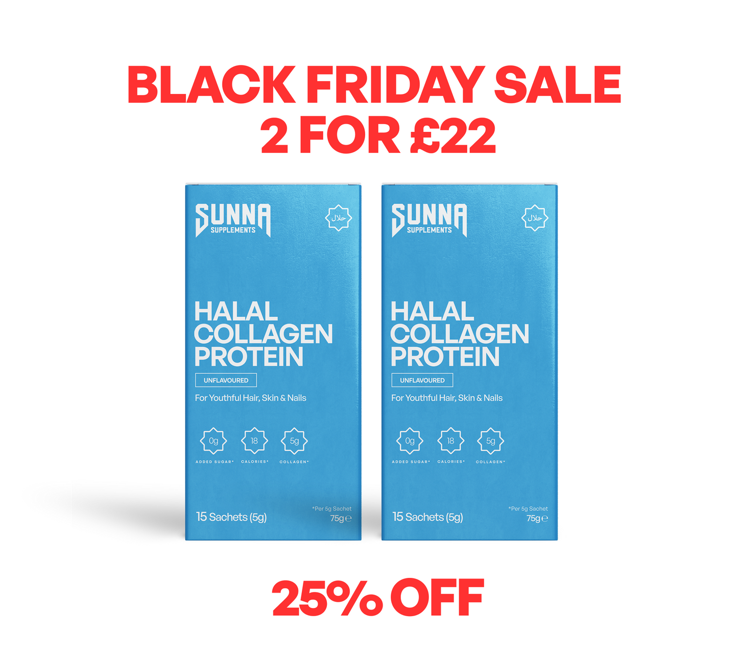Halal Collagen Protein Sachets