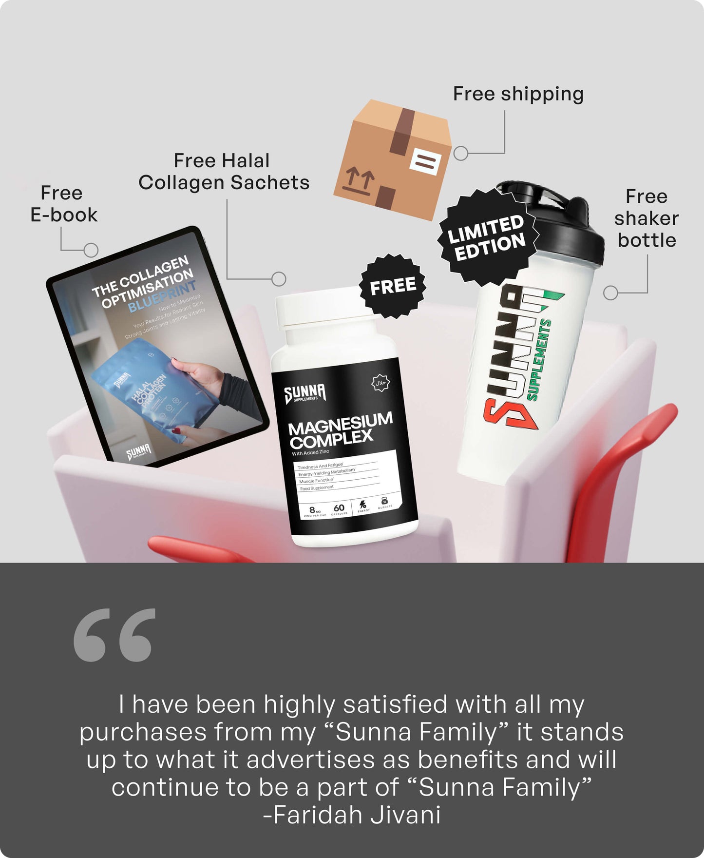 Premium Creatine Monohydrate - Unflavoured + 3 FREE Gifts (Worth £50)