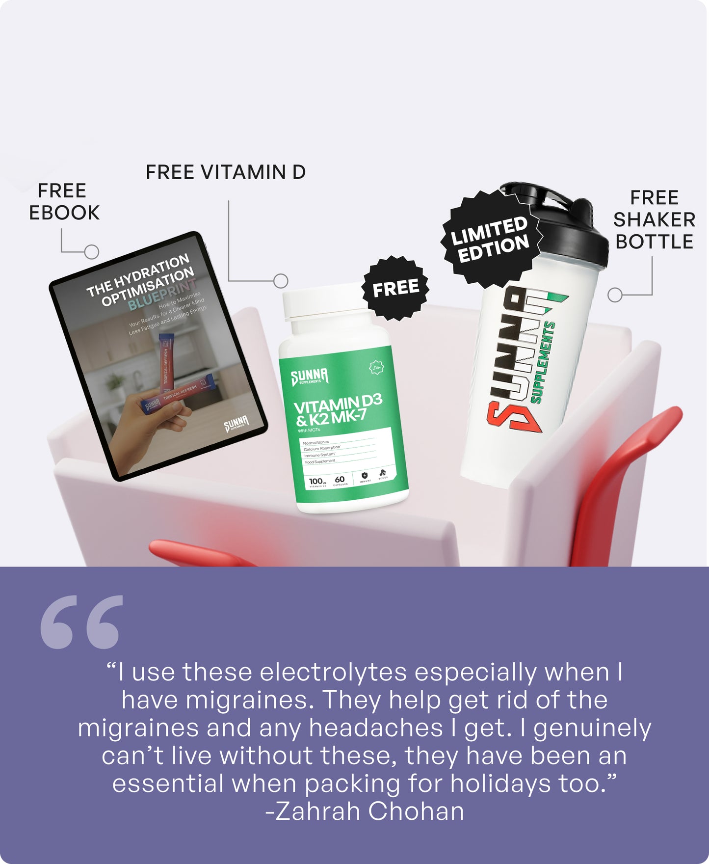 Tropical Refresh Electrolytes + 3 FREE Gifts (Worth £50)