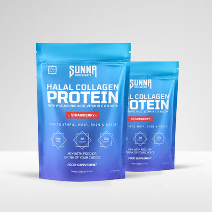 Halal Collagen Protein - Strawberry