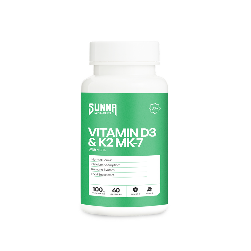 Vitamin D3 & K2 MK-7 with MCT Oil